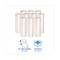 Boardwalk 33 Gallon 14 mic 33 in. x 38 in. Perforated Roll High-Density Can Liners - Natural (25 Bags/Roll, 10 Rolls/Carton)